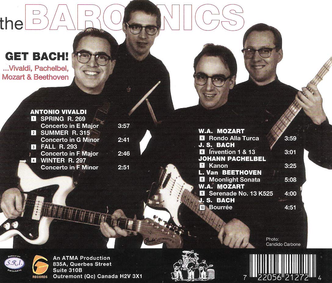 Get Bach! - 1997 [Audio CD] BARONICS, THE