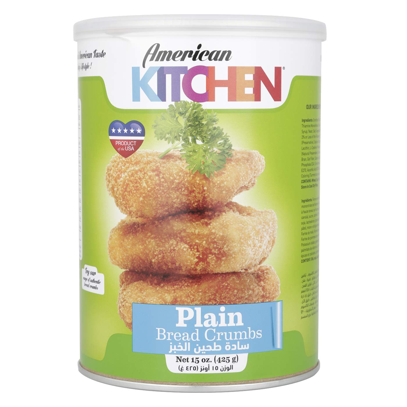 American Kitchen Plain Bread Crumbs, 425 g
