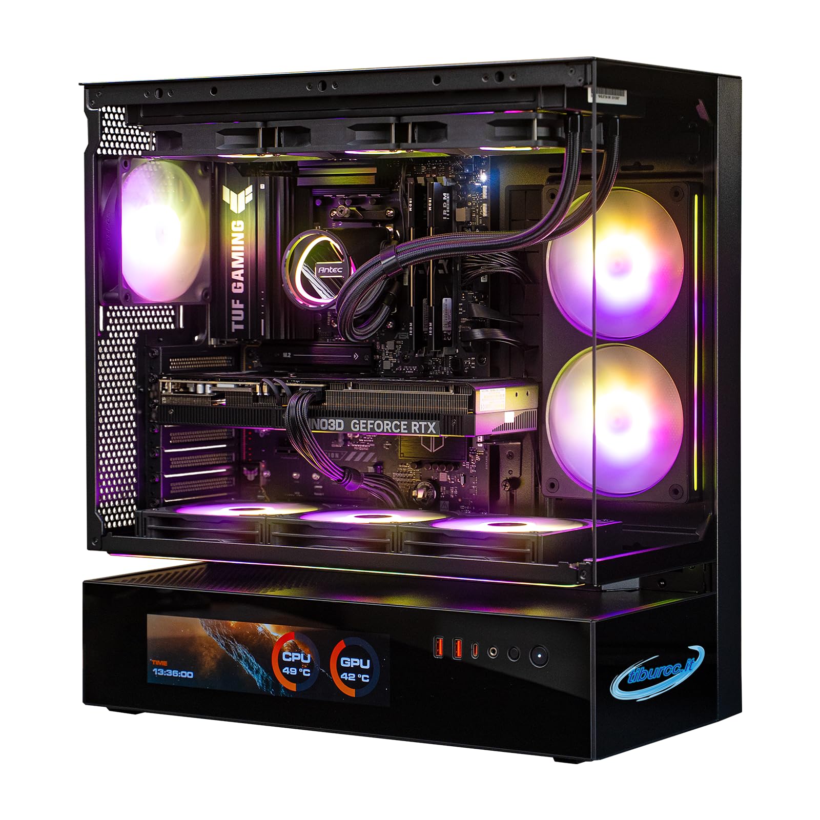 Gaming PC CFV Vision 32GB RAM 1TB NVMe WIFI Bluetooth (R7 9850X3D, RTX 5080 16GB)