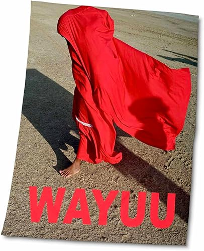 3dRose Red Wayuu Indigenous People - Towels (twl-299409-2)