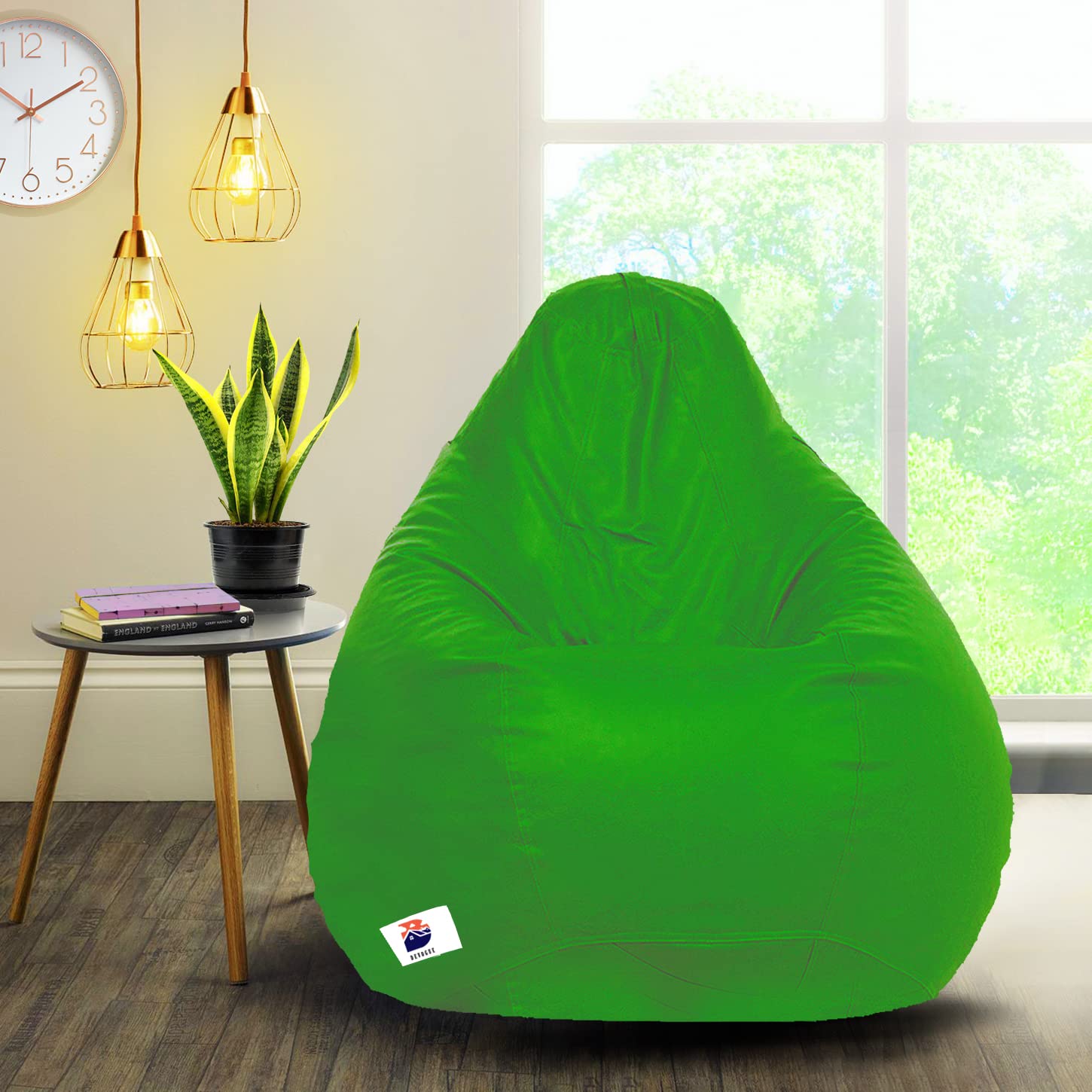 DeVogue Bean Bag Cover Without Beans (Light Green) - XXL