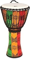 Vista 13 de Toca Freestyle II Mecánicamente Tuned Djembe - Puesta de sol africana