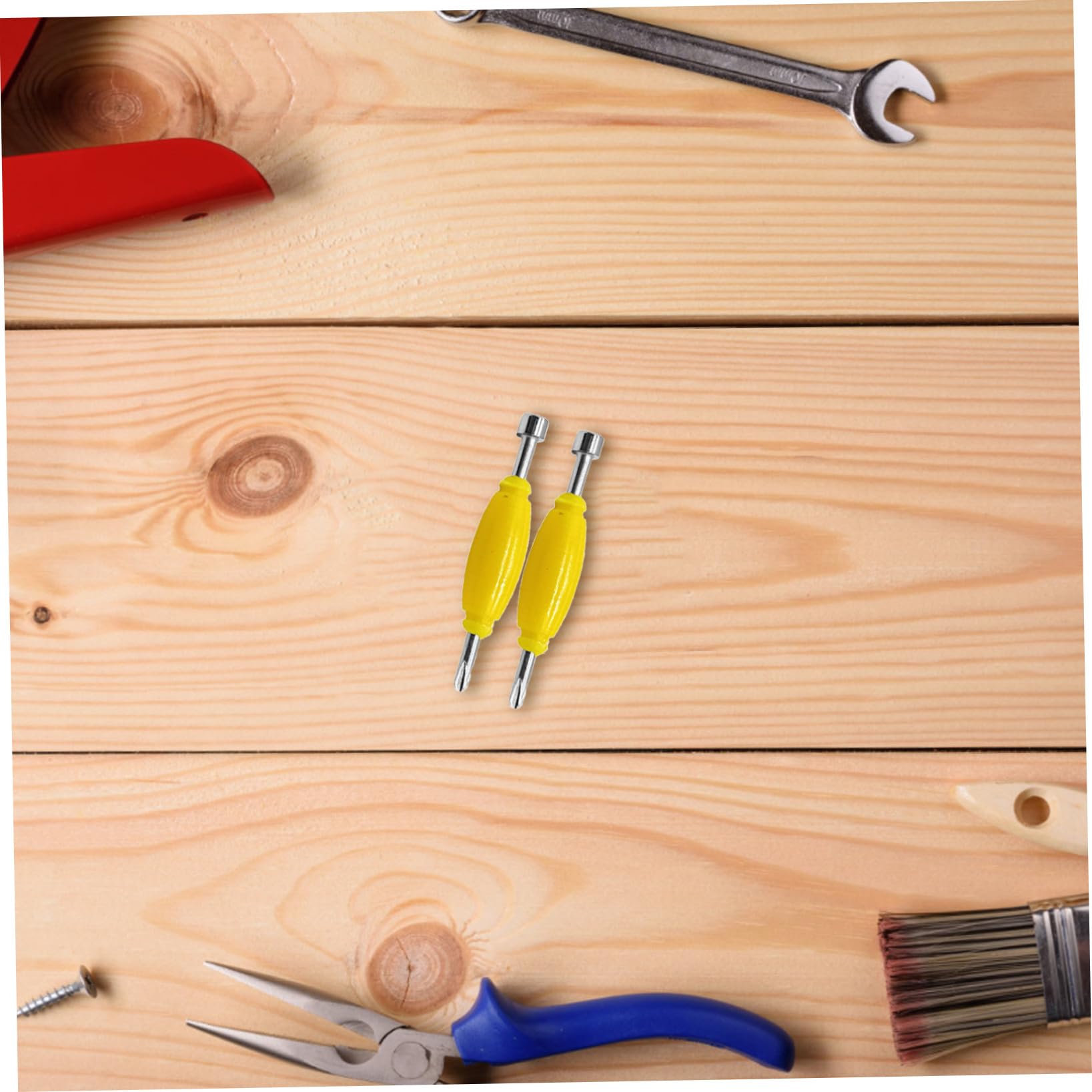 Jeu De 12 Mini Tournevis Double Tête Pour Planche À Doigts Outils De Réparation Portable Pour Petites Vis De Fingerboard Et Skateboard Miniature