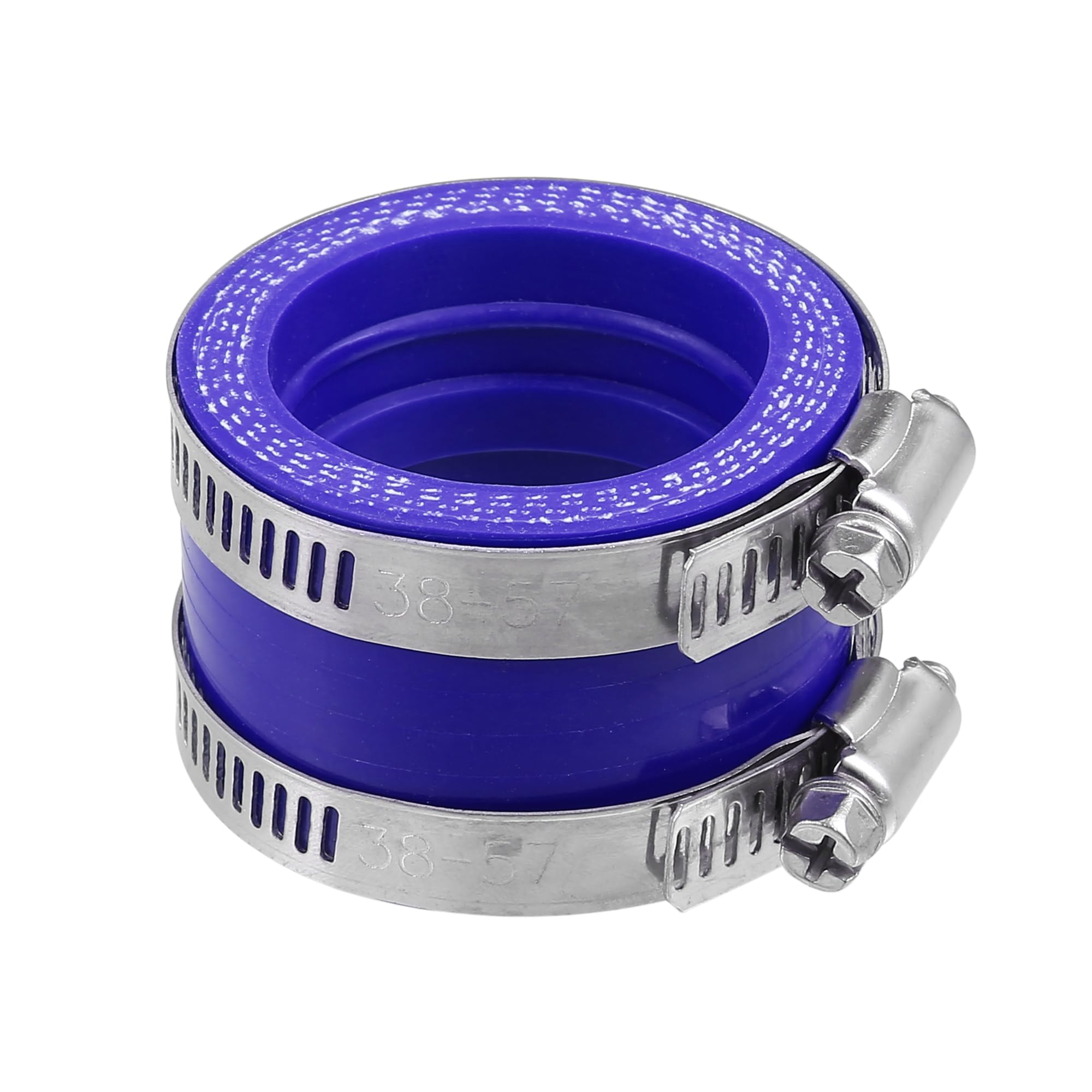 QUARKZMAN Adaptador De Tubo De Admisión De Carburador De 40 mm de Diámetro Interior, Color Azul - 1 Unidad