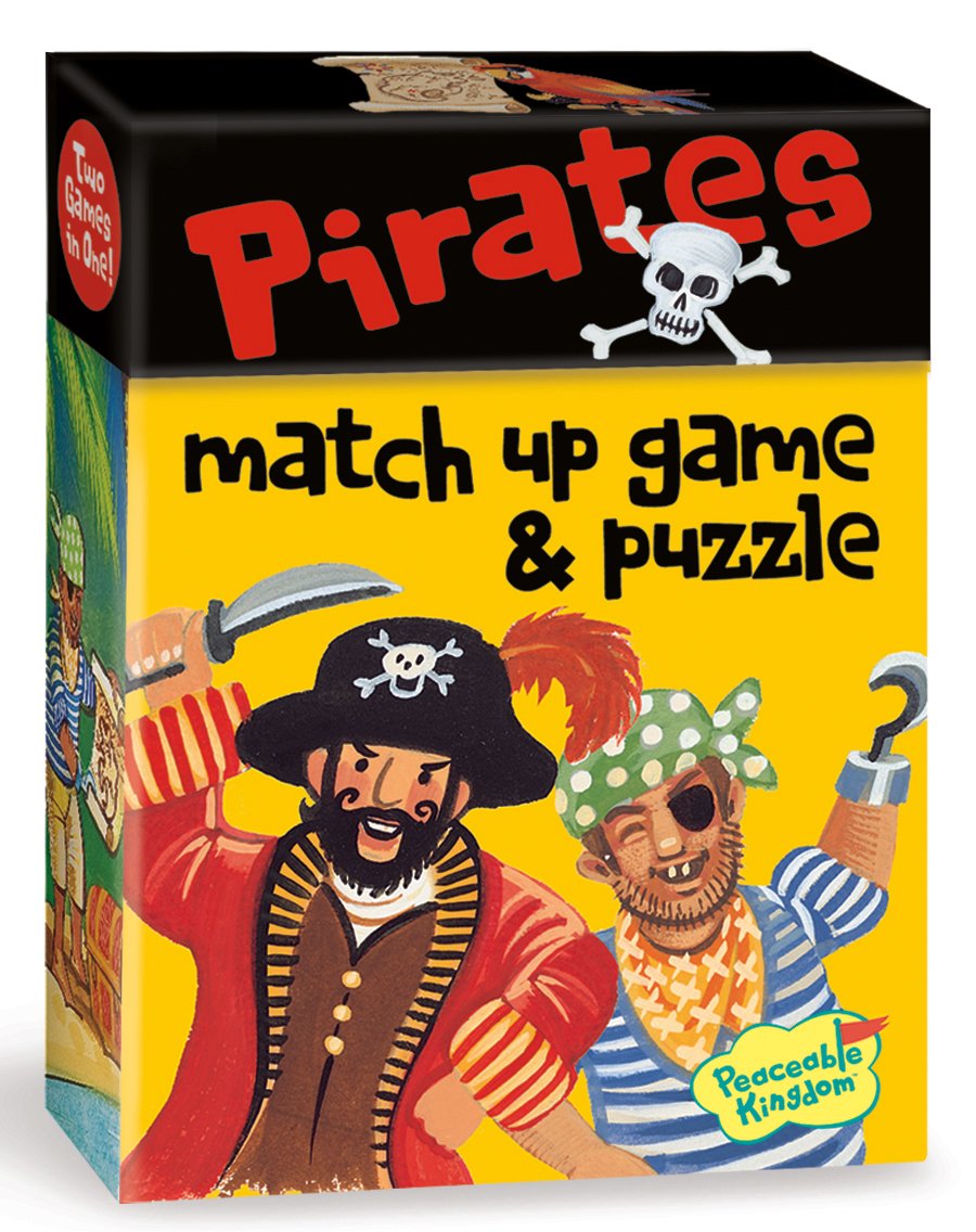 Peaceable KingdomPirates Match Up Games & Puzzles