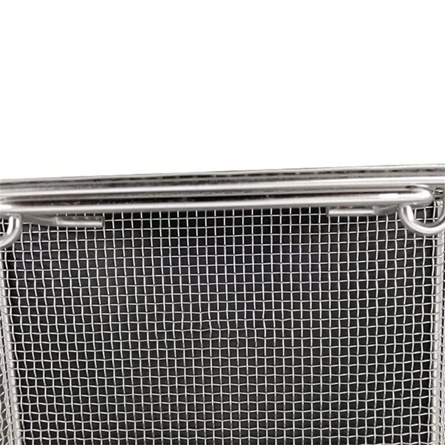 Caja de desinfección de Instrumentos quirúrgicos médicos, Caja de Limpieza de Equipos médicos de Acero Inoxidable 304, Uso Industrial de Alta Temperatura y presión,34 * 25 * 7cm