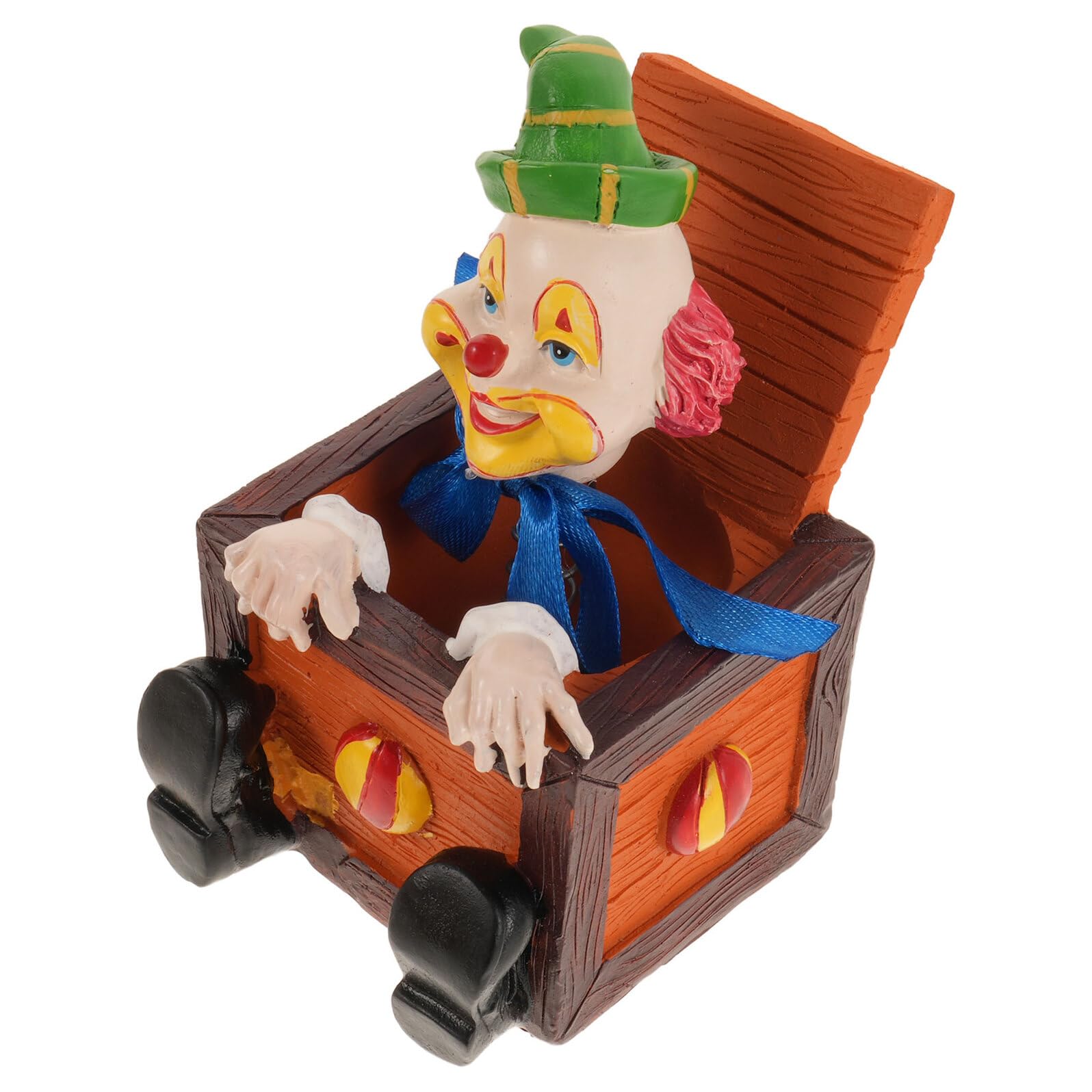 Figurine de clown colorée en résine, le cadeau idéal pour décorer une chambre