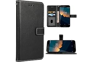 Premium Leather Wallet Case for Nokia V2