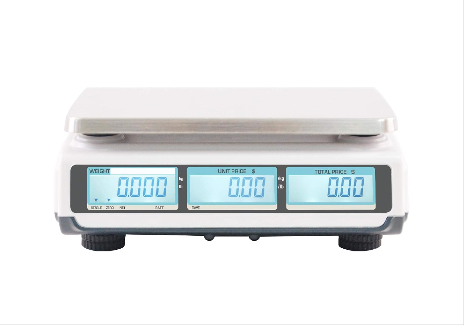 Easy Weigh Price Computing Scale NTEP Certified Class III Weighs Up to 30lbs (Base, 30Lbs)