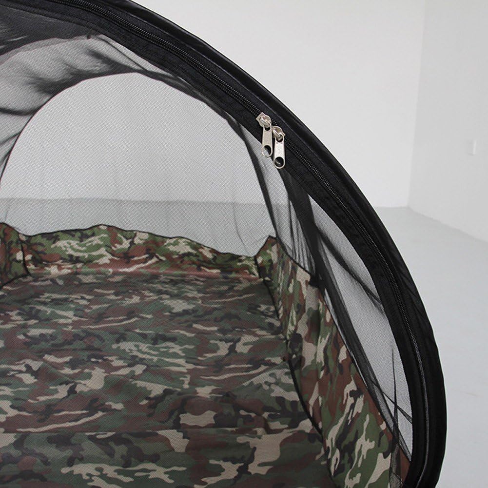 Mosquitera con Dosel para Cama, Puerta Doble Plegable con Parte Inferior, Antimosquitos, para Cama, Tienda De Campaña, Viaje, Casa, Aire Libre