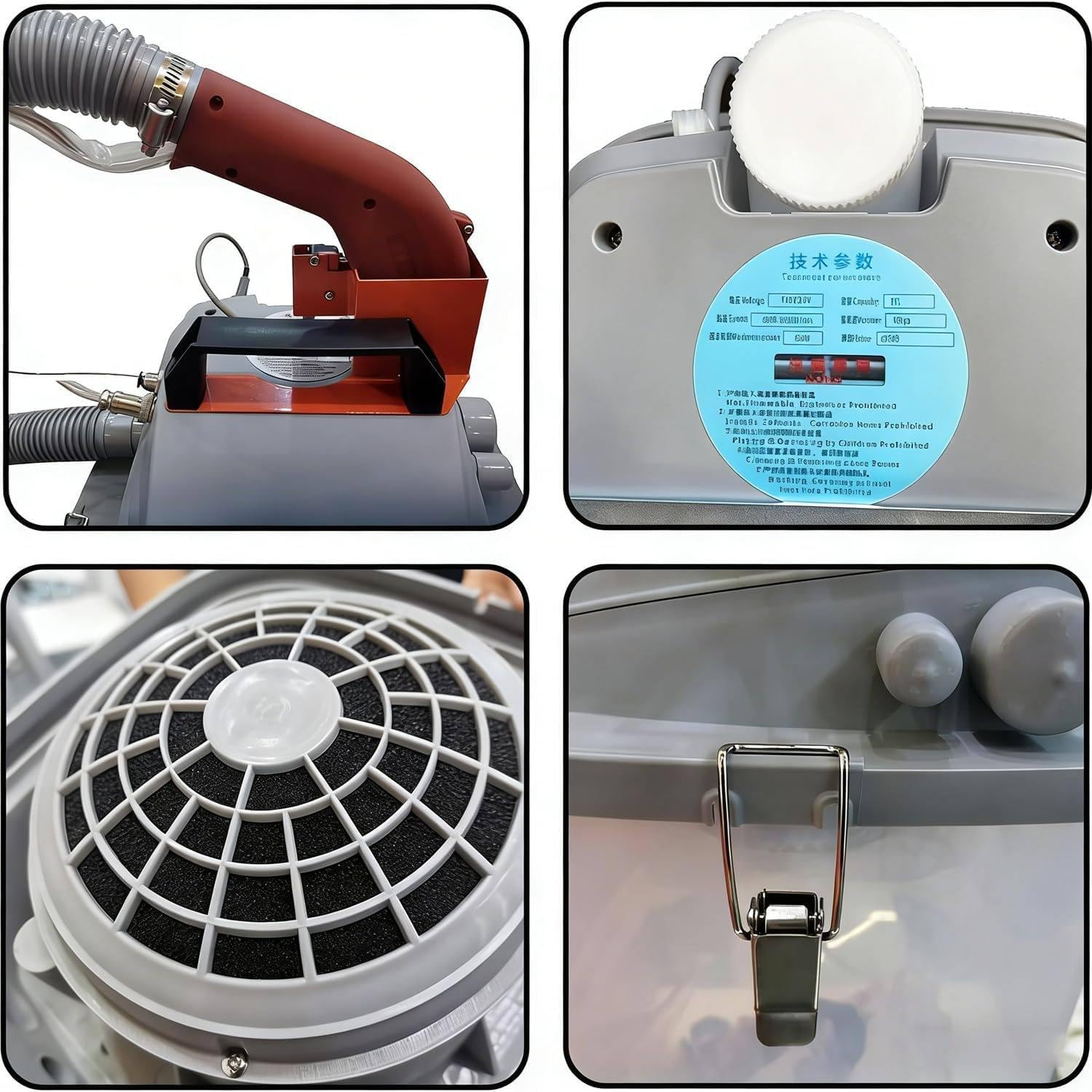 Fadenschere zum Nähen, Bürstenloser Motorstoffschneider, geräuscharm, ideal für Kleidung, Stickerei, Schuhe, Taschen, effizientes Fadenschneidwerkzeug, 450 W Leistung