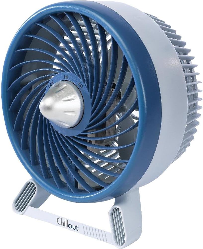 PUR Chillout 2-Speed Personal Fan, Blue