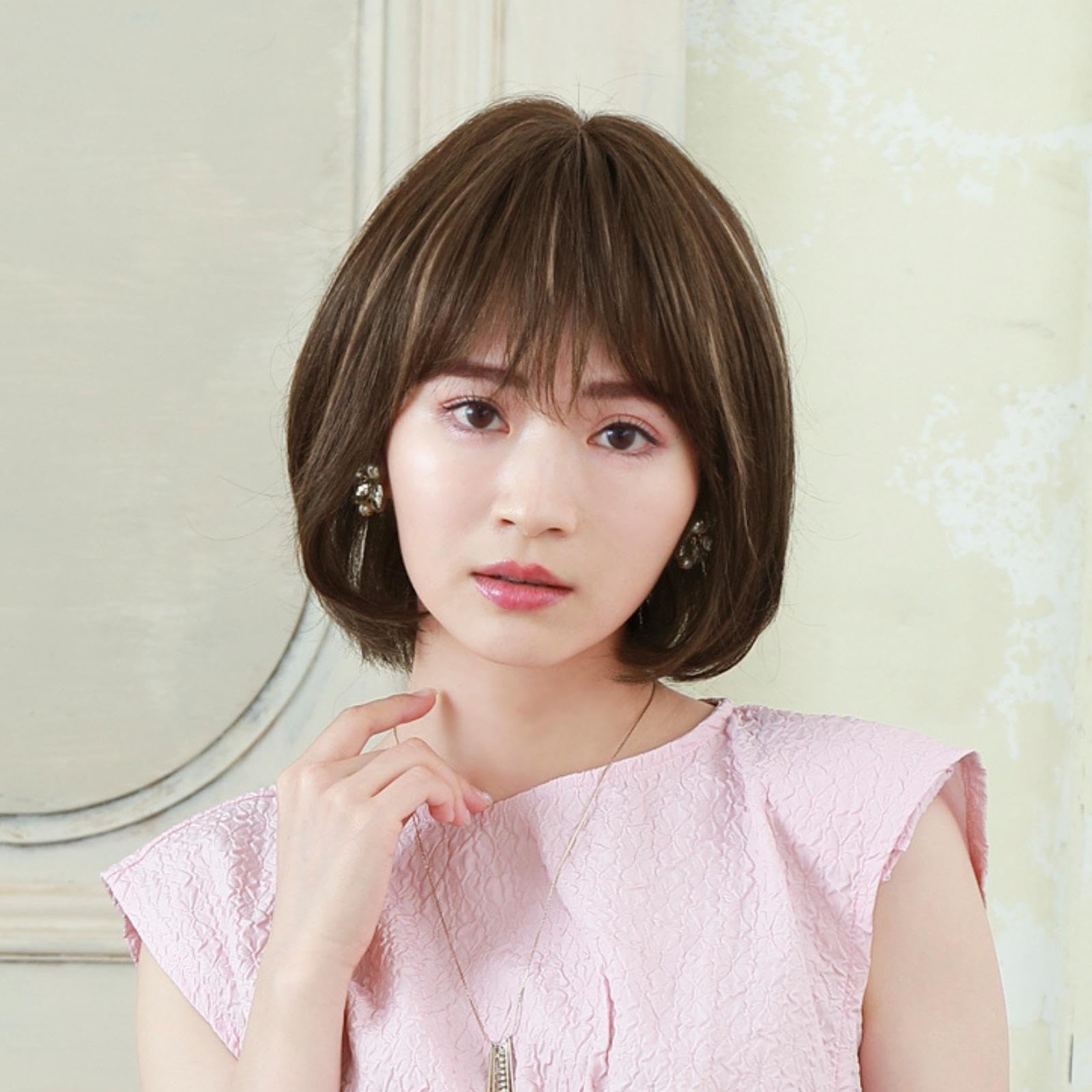 Amazon.co.jp: プリシラ BEAUTE 総手植えオールウィッグ エアリー 