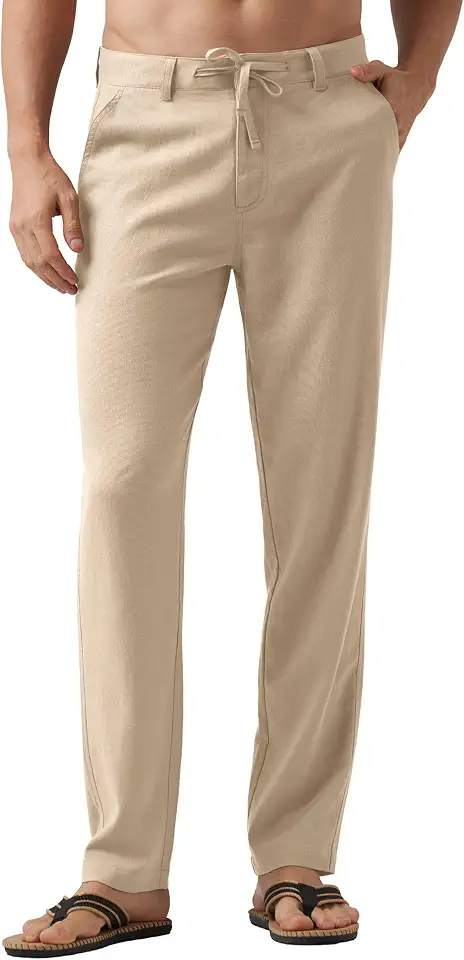 Willit Trousers Lightweight Pockets Drawstring Everyday