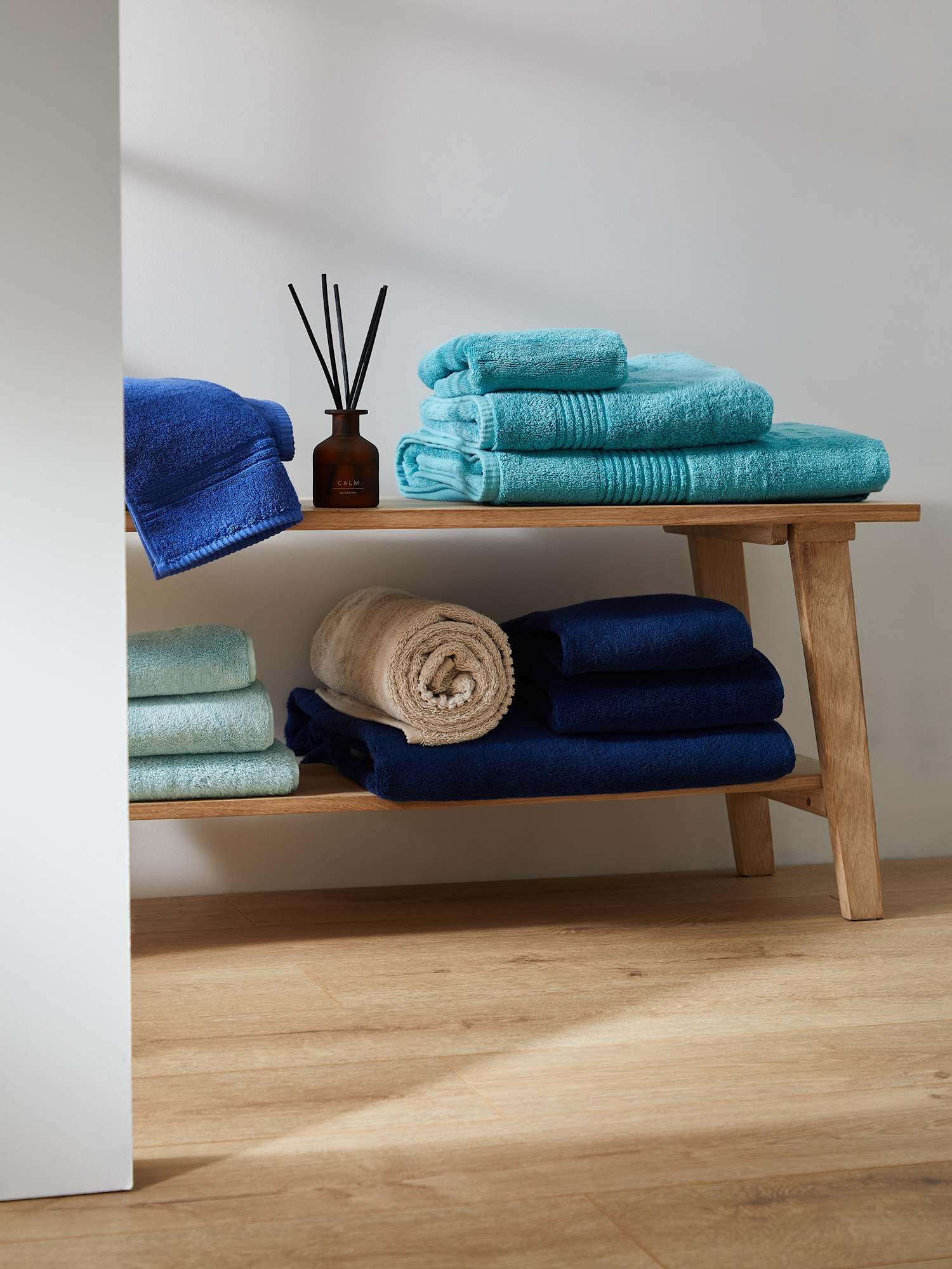 Marks & Spencer Toalla de baño XL de Lujo de algodón Egipcio, 90 x 170 cm, Extra Grande y Muy Absorbente, 1 Unidad
