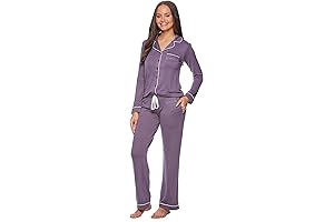 Purple Pajamas for Women Set: Unwind in Comfort and Style