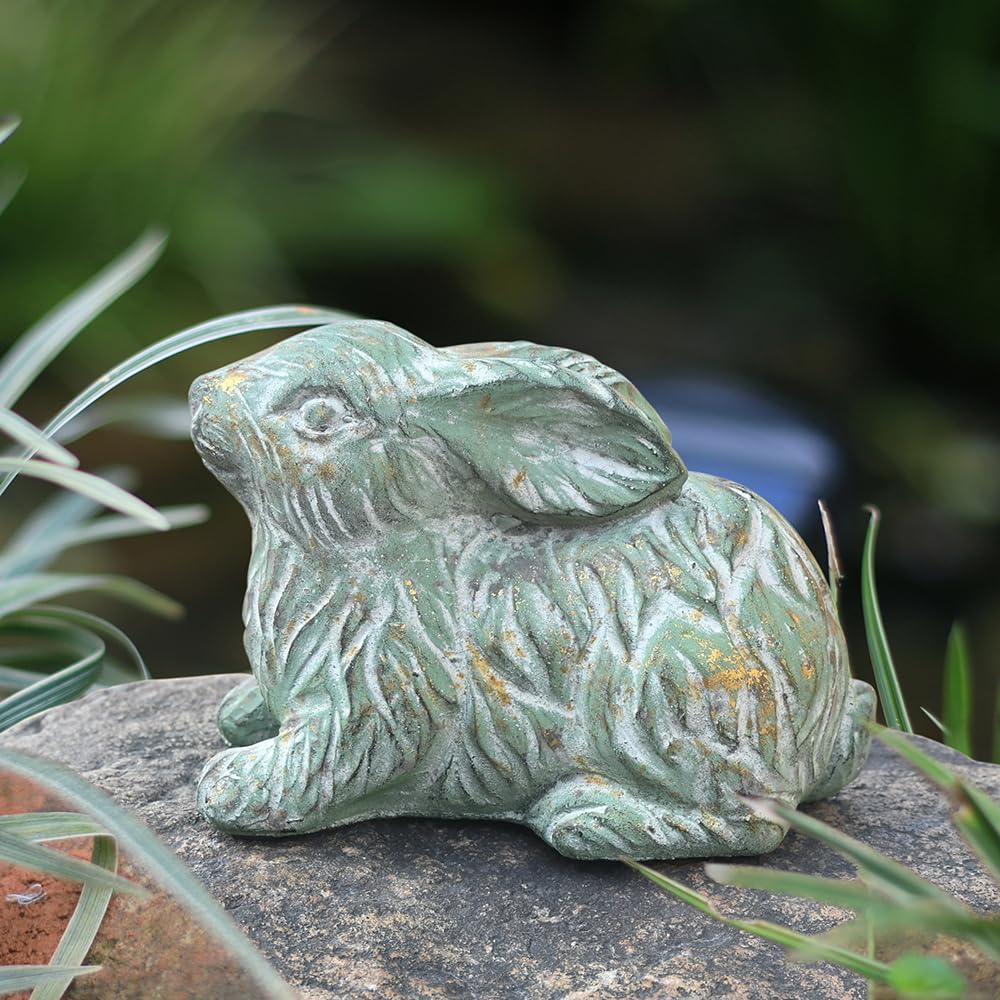 Figurine Lapins Qui s'embrassent En Résine 8x9 CM - Cocoon Bis