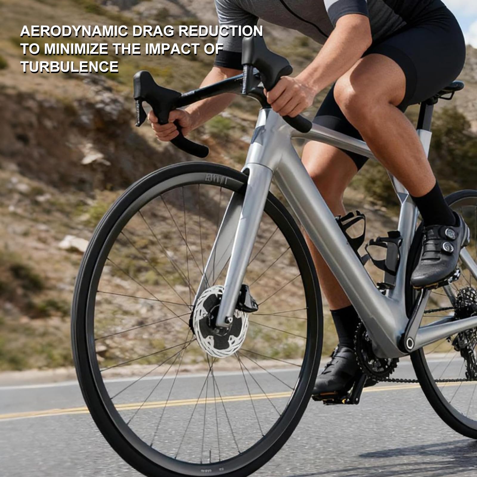 Rotor de frenos de disco de bicicleta de montaña mecanizado con precisión, espesores de 1, 8 mm, diseño híbrido de carbono para gran potencia de frenado, anillos de acero inoxidable livianos, rotor