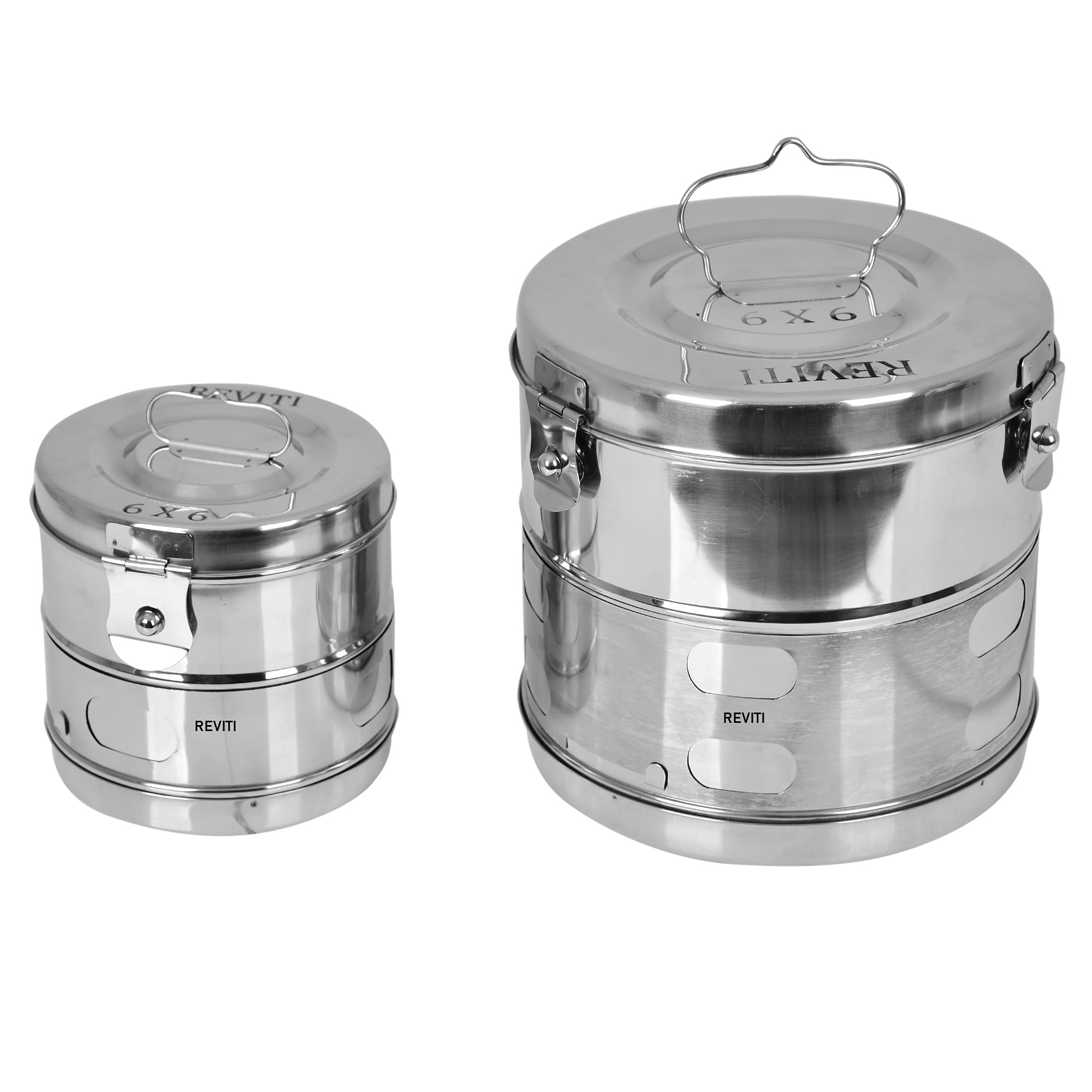 Reviti® by Hospiclub Dressing Drum/Autoclave Drum 9x9 and 6x6 Heavy Duty stainless steel (B0978ZTBQW) Amazon Price History, Amazon Price Tracker