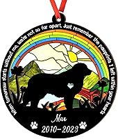 Vista 88 de Adorno de atrapasoles de setter irlandés personalizado, adorno de Navidad de Setter irlandés, regalo para perro amante, setter irlandés