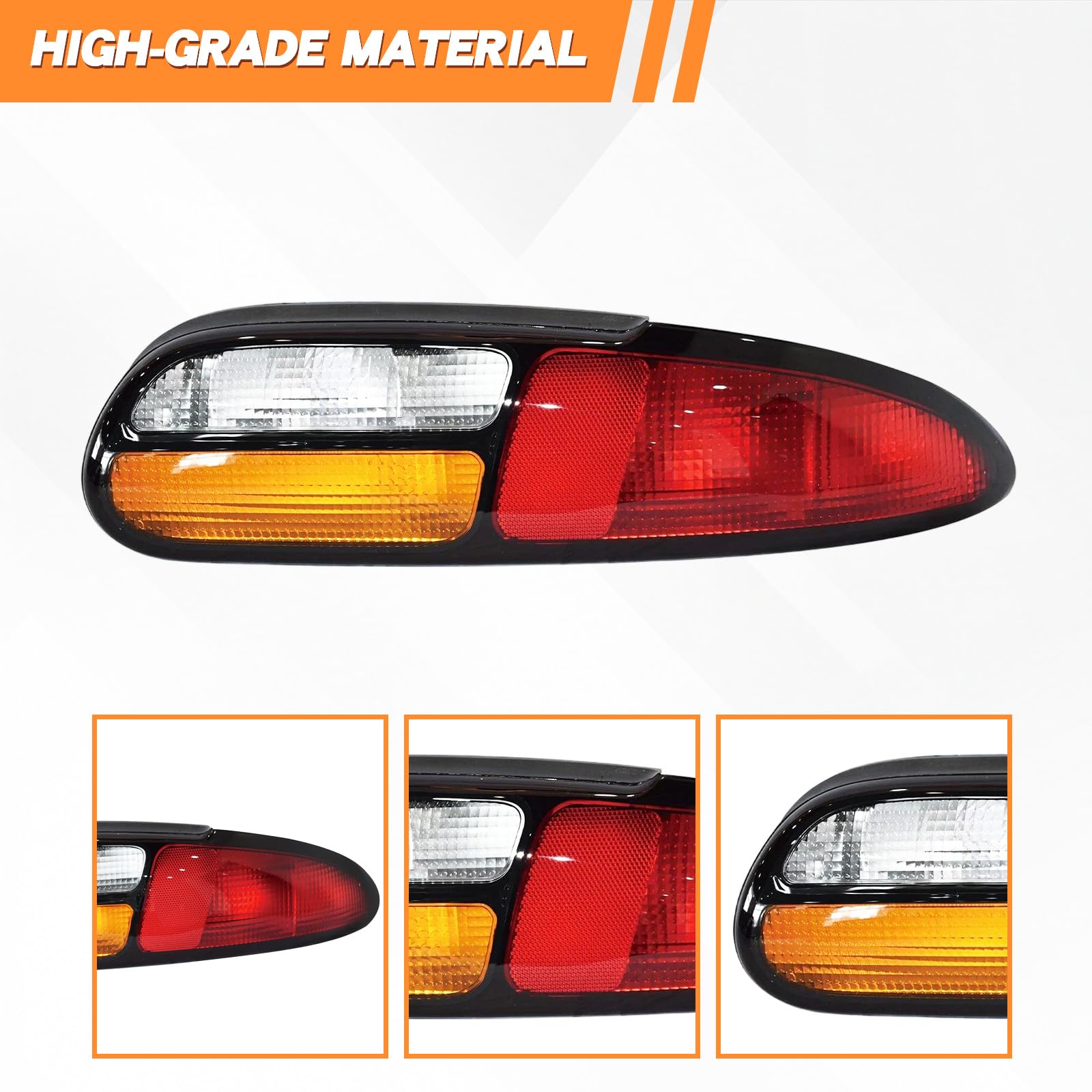 Amazon.com: JX RACING Halogen Tail Lights Compatible with Chevy