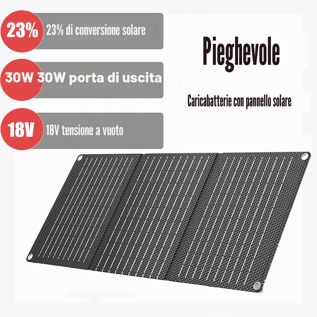 MARBERO 26.400mAh Stazione Elettrica Portatile con Pannello Solare Pieghevole da 30W, Power Bank con Presa AC 150W di Picco, Generatore Solare con Pannello Incluso per Domestico Emergenza Campeggio