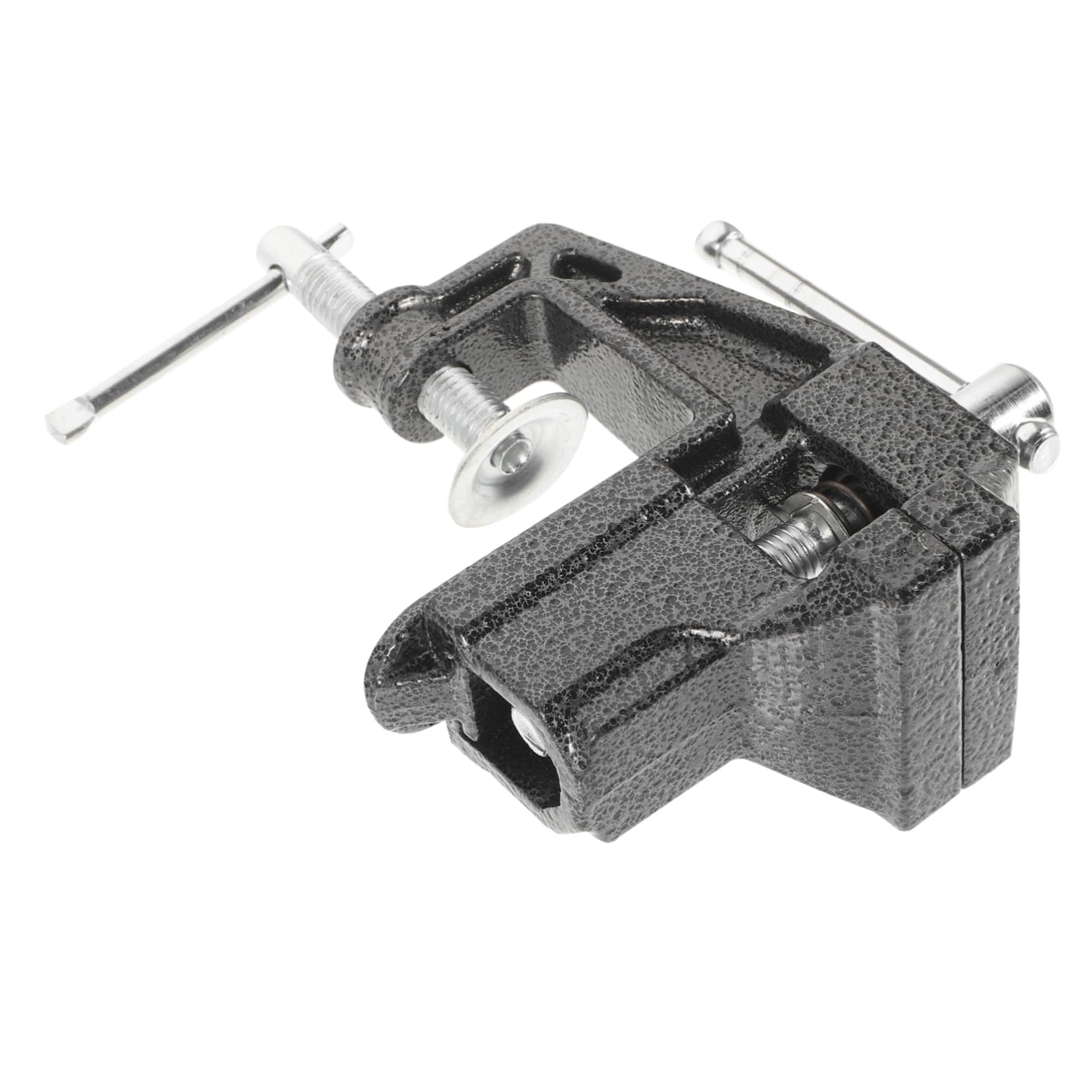 VILLCASE 360 Degree Rotation Table Vise Woodworking Bench Vise Clamp for Jewelry Making