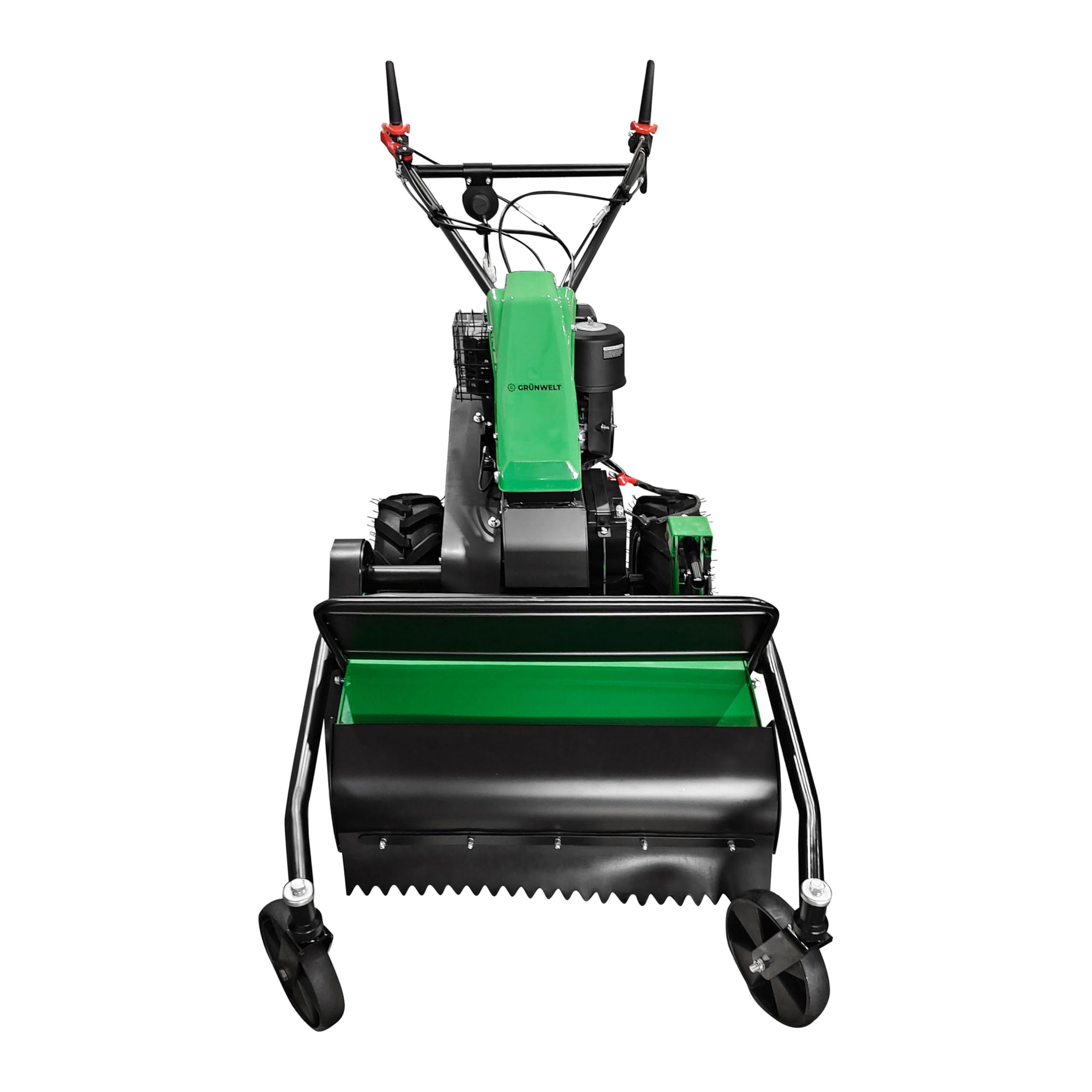 Grünwelt GW-X700E - Mulcher con arranque electrónico (cortacésped y aceite de motor)