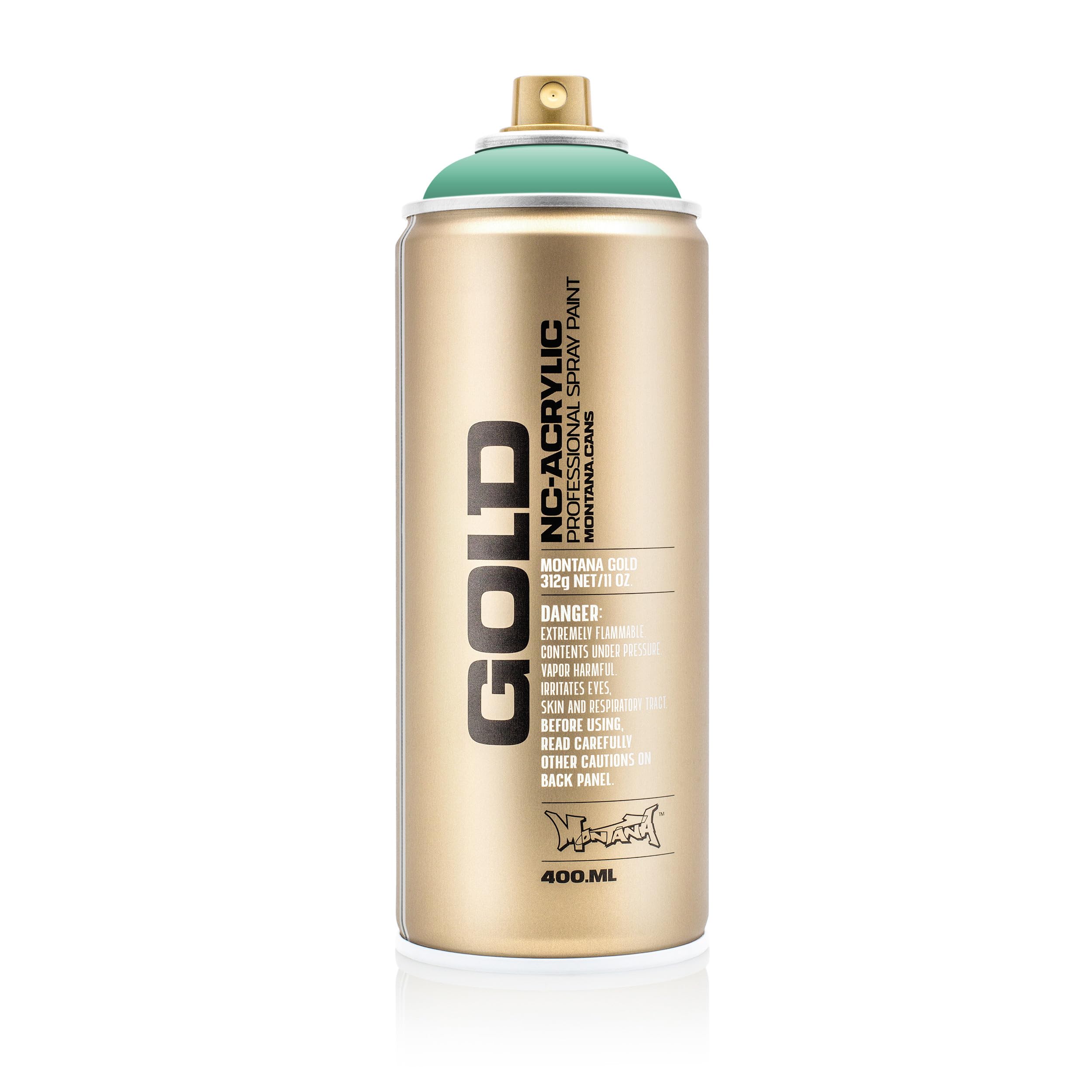 Montana Cans 285141 Spray Can Gold 400 ml Gld400-6130 - Malachite