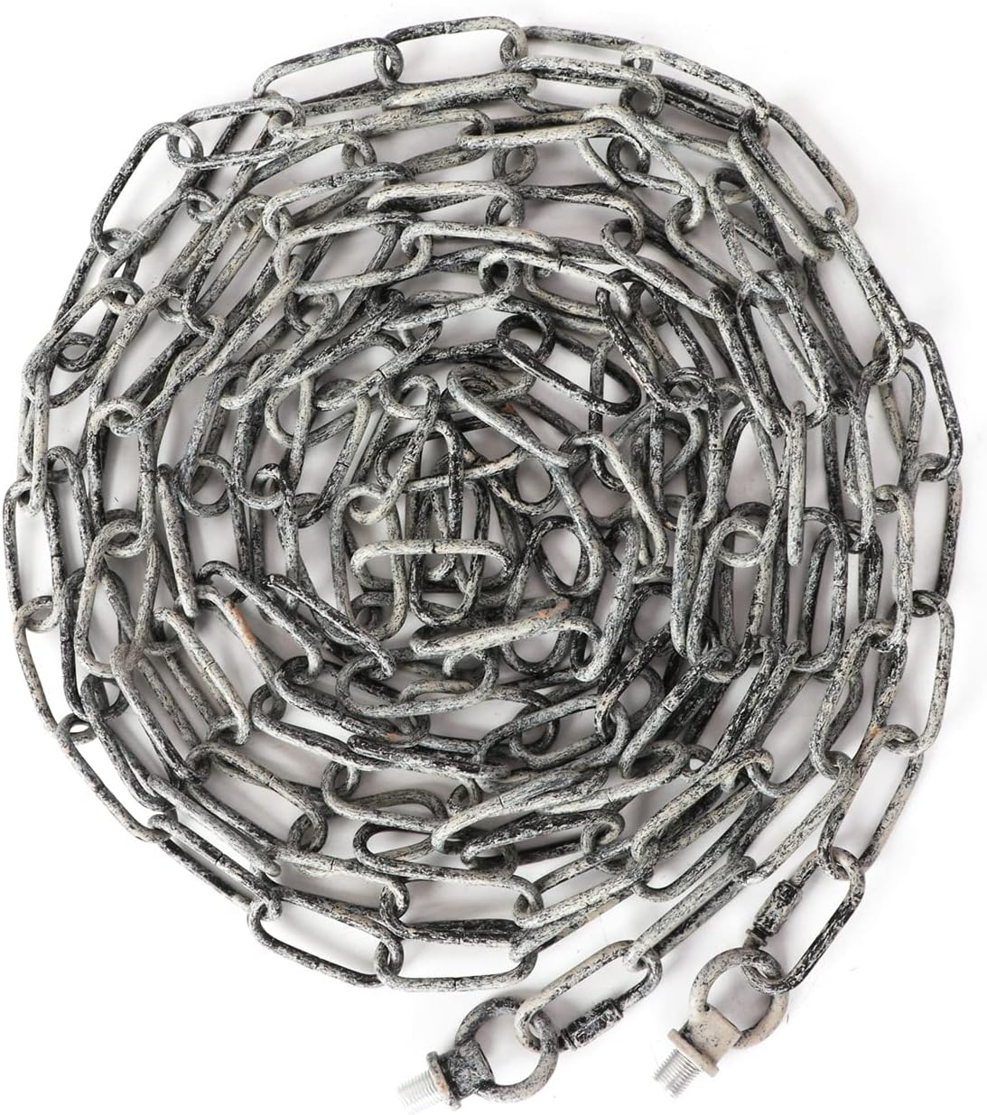 Voguad 19 Feet Lighting Fixture Chain Chandelier Chain, Grey Light Fixture Chain for