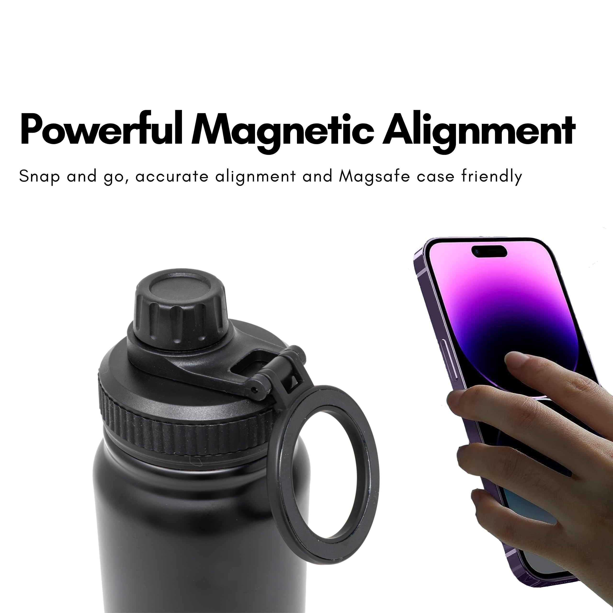 Amazon.com: BOLANI MagSafe Compatible Water Bottle for iPhone 