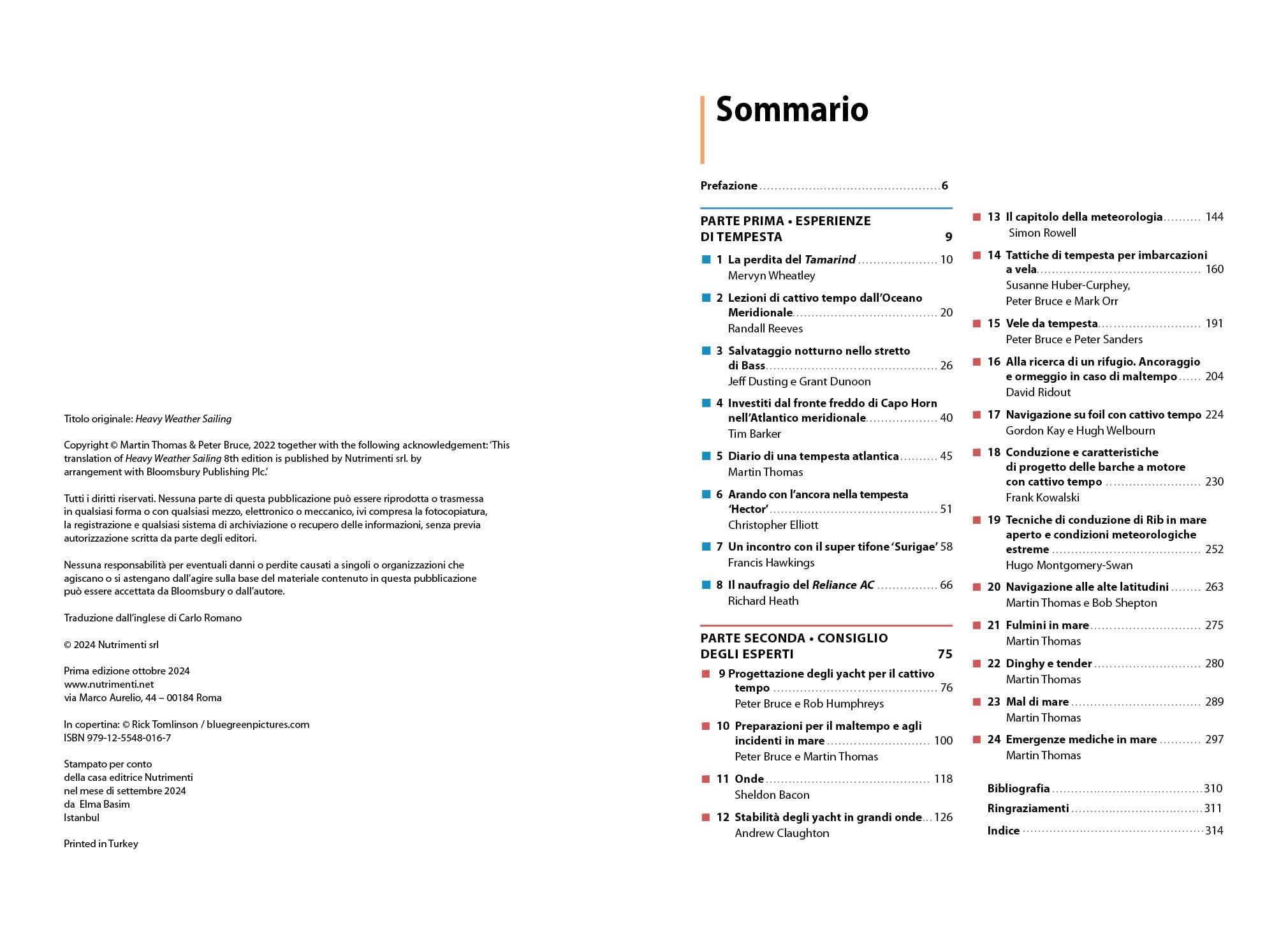 Navigare con cattivo tempo