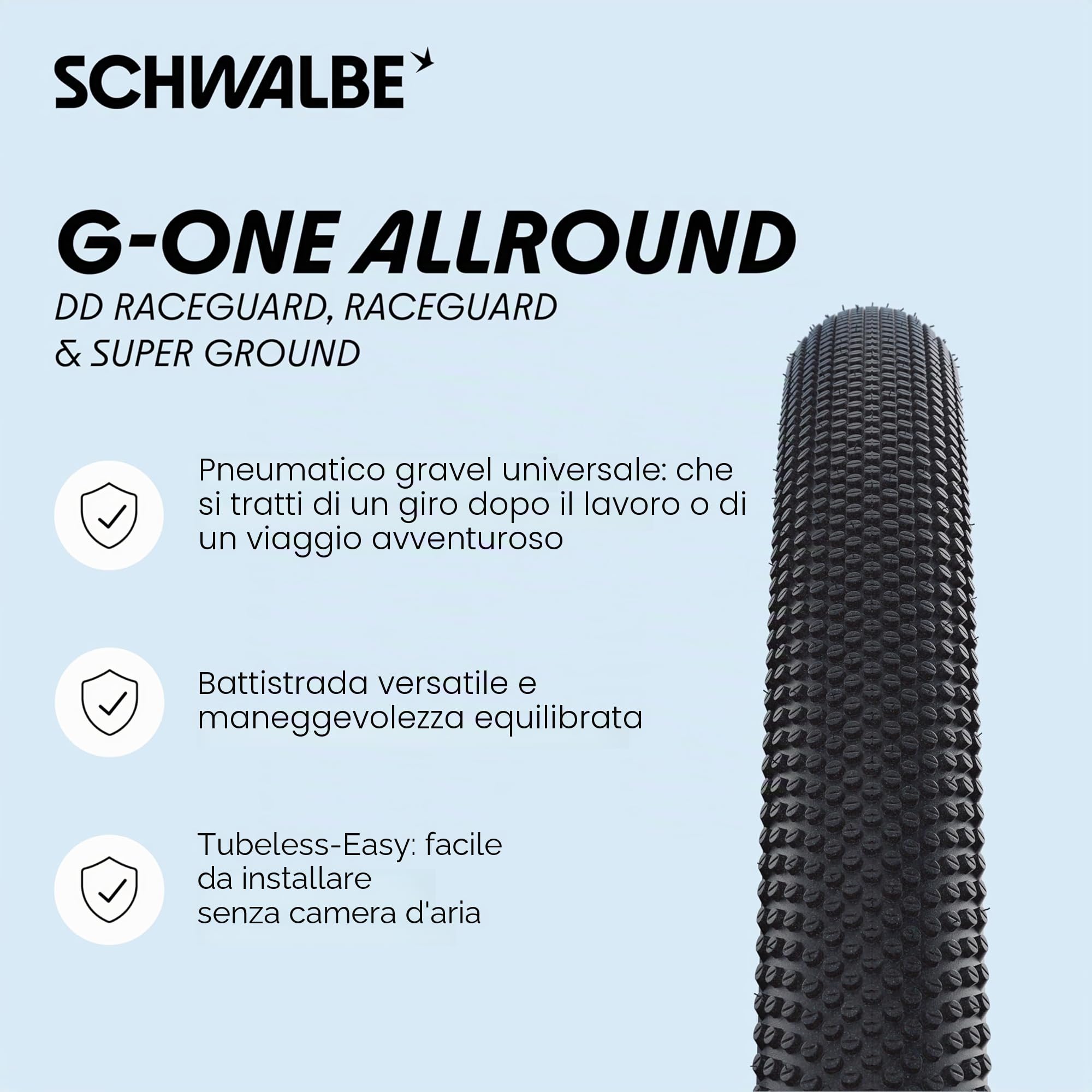 Schwalbe G-One Allround Performance Faltreifen // 35-584 (27,5x1,35')