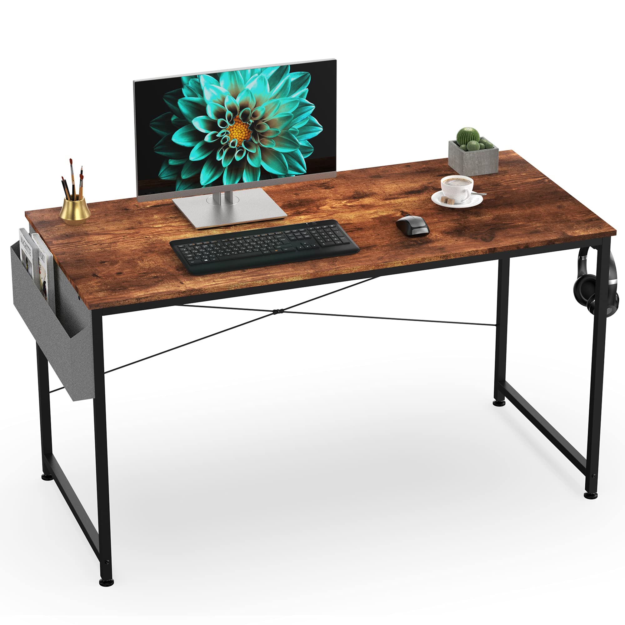 Buy HOMIDEC Computer Desk, PC Table, Office Table, 120 x 60 x 75 cm