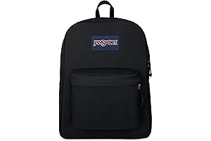JanSport SuperBreak Backpack in Classic Black: A Durable and Versatile Choice for Everyday Adventures