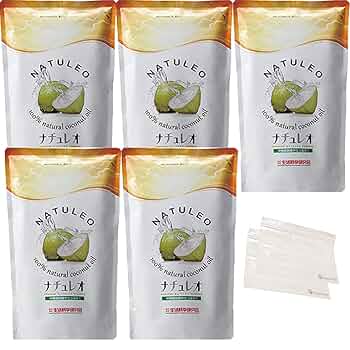 ナチュレオ5個セット Amazon | [ナチュレオ 912g×5個セット] ココナッツオイル 無臭