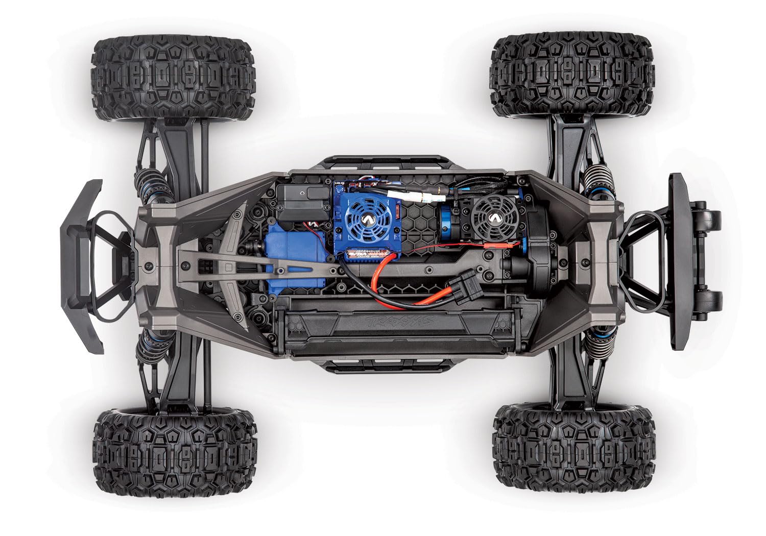 TRAXXAS Maxx Wide Verde 1:10 RC Modelo Monstertruck Tracción a Las Cuatro Ruedas (4WD) RTR 2,4 GHz