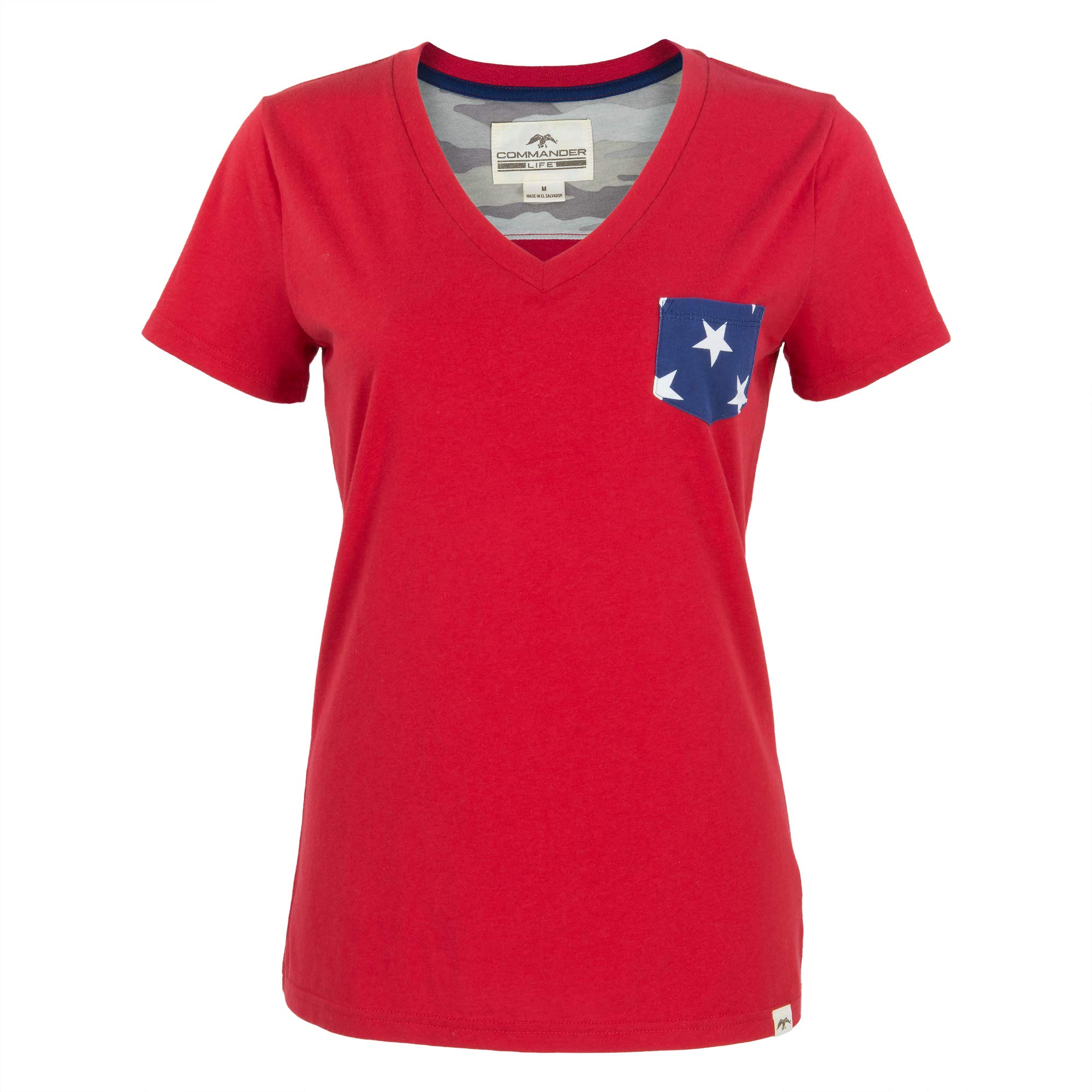 mens Star Pocket Tee Short Sleeve