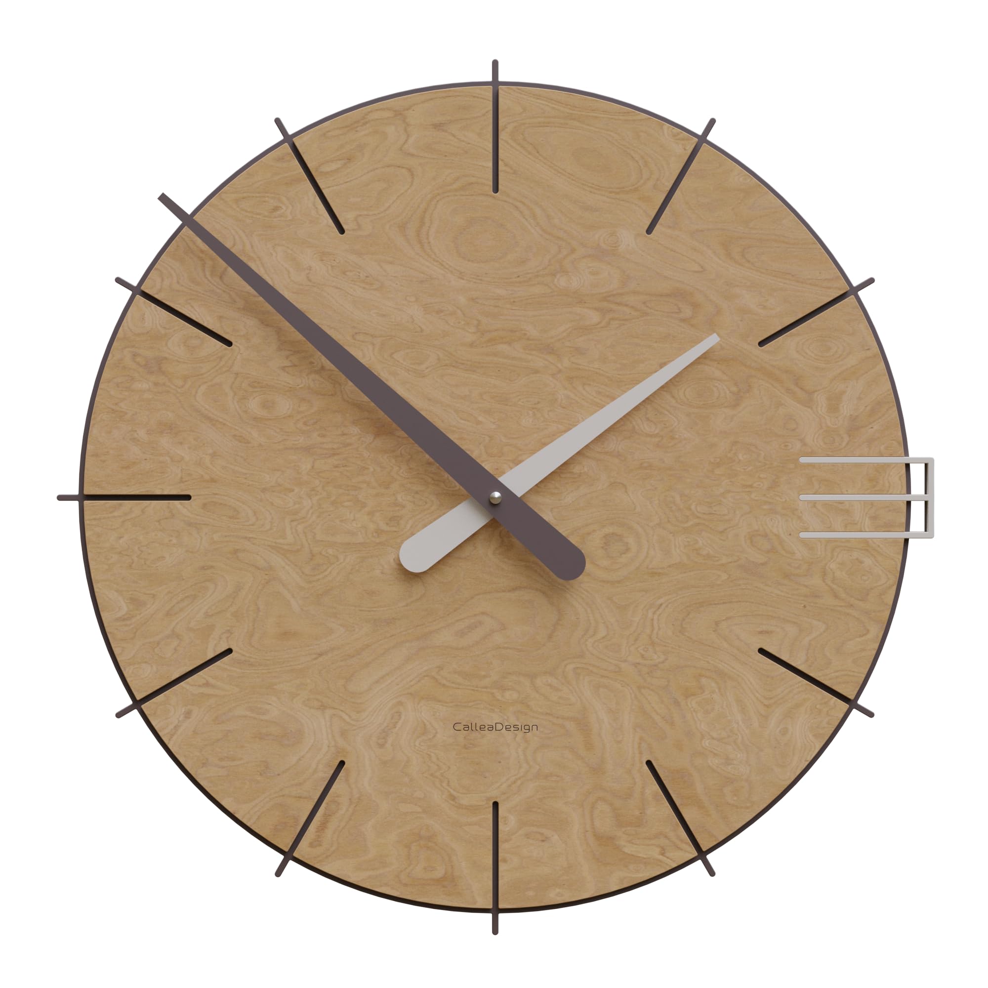 Amazon.co.jp: CALLEADESIGN - MIKE(マイク) 丸型サイレント壁掛け時計 