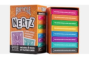 Bicycle Nertz Card Game Box Set: Experience Fast-Paced Fun for the Whole Family