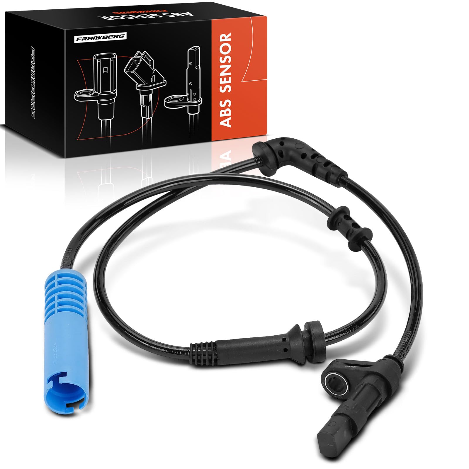 ABS Sensor Front Left or Right for R50 R53 C.o.o.p.e.r C.o.o.p.e.r S One One D Works 1.4L 1.6L 2001-2006 34526756384