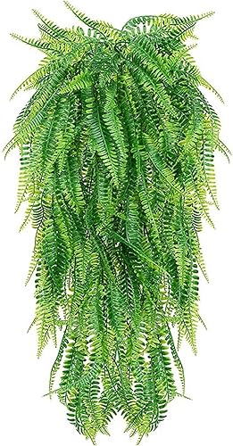 Sarkoyar 1 paquete de plantas artificiales colgantes para colgar en la pared plantas de vid para sala de estar color verde 32 pulgadas