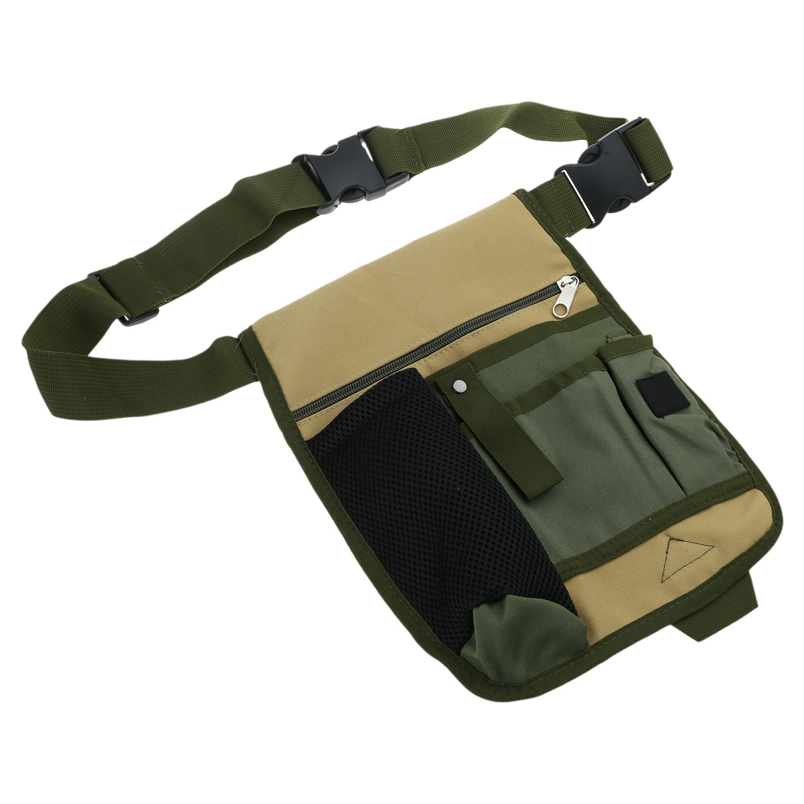 Buxuaaaa Men's Green Tool Belt, Tool Pouches,Multiple Pocket Belts For ,Detachable & Adjustable Pouches Bag For Electrician Belt Bag