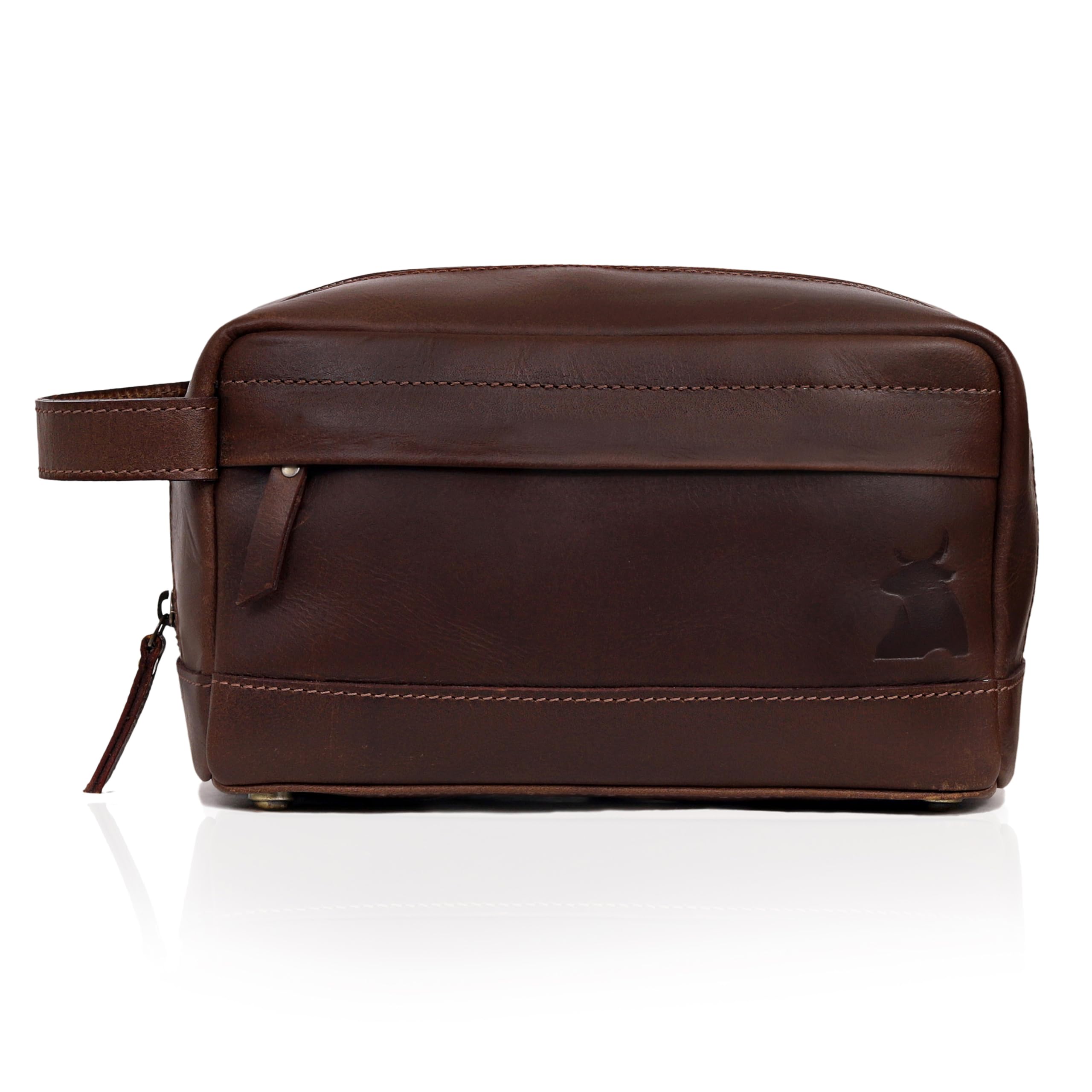 Travel Toiletry Kit Mens Leather Wash Bag Leather Toiletry Bag For
