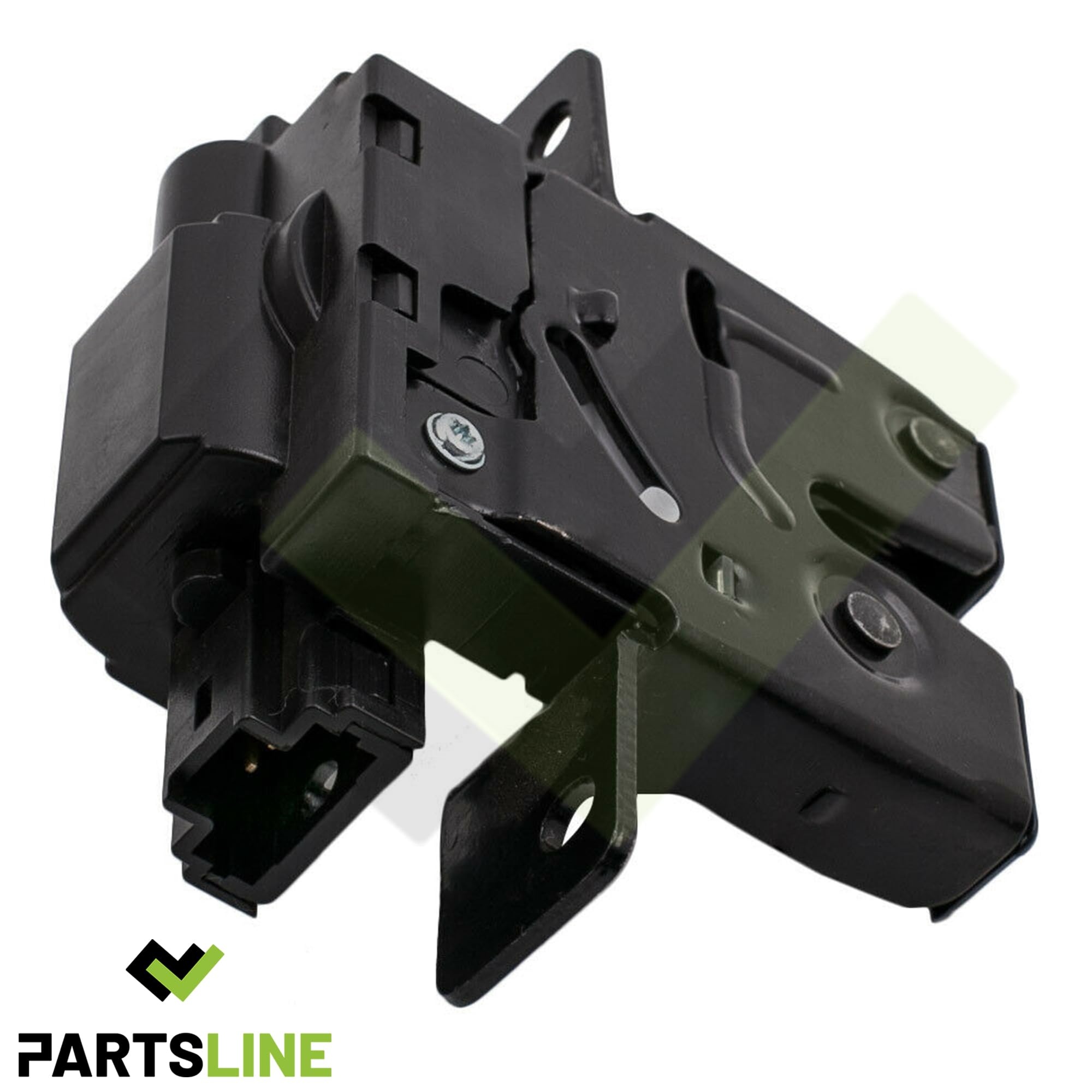 Partsline Serrure Gâche de Coffre Hayon Électrique Complet compatible avec CLIO III MEGANE II MODUS SCENIC II - 8200076240 8200947699