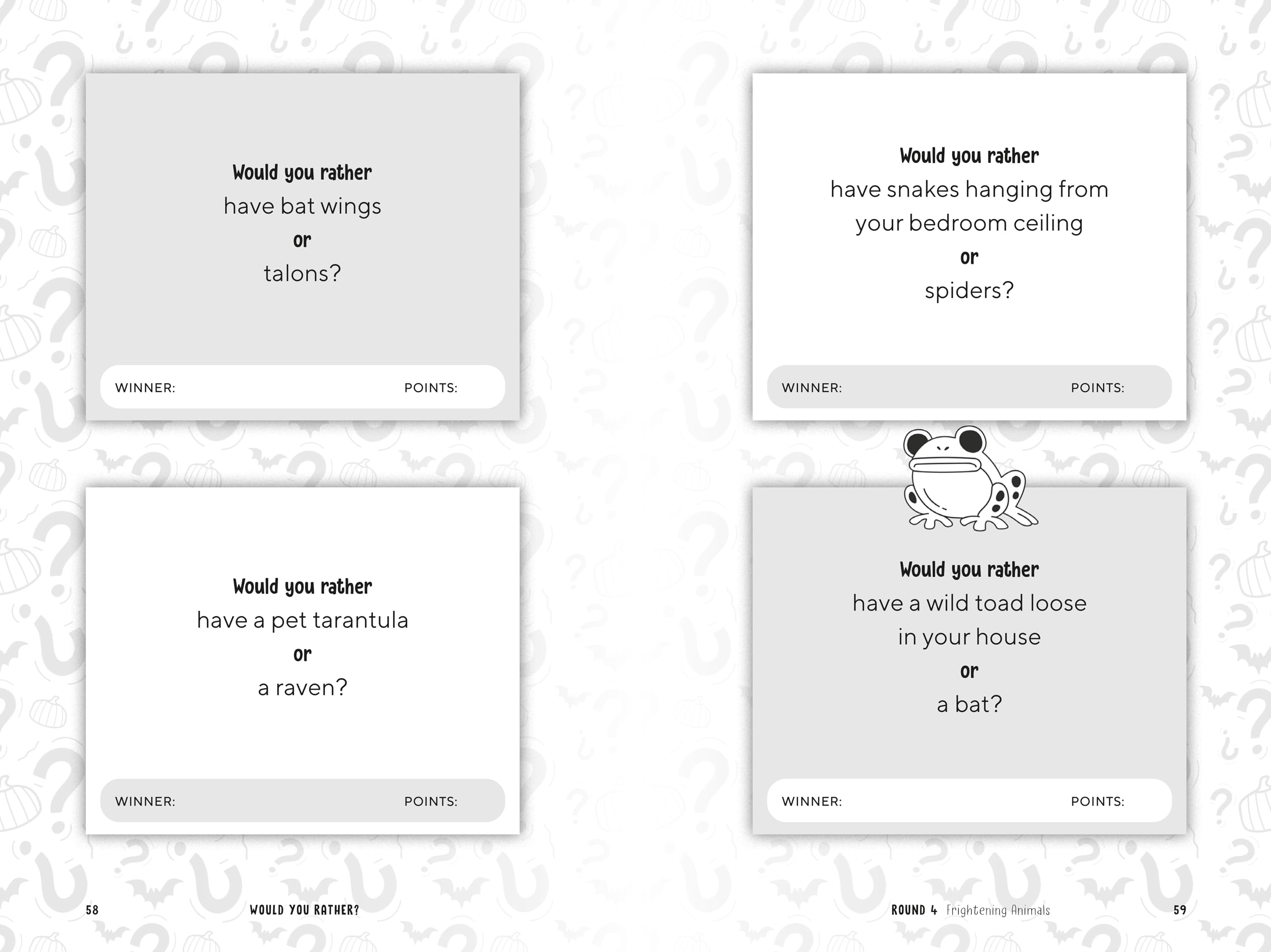 Would You Rather? Halloween Edition: Answer Spooky Questions in a Ghostly Game of Fun