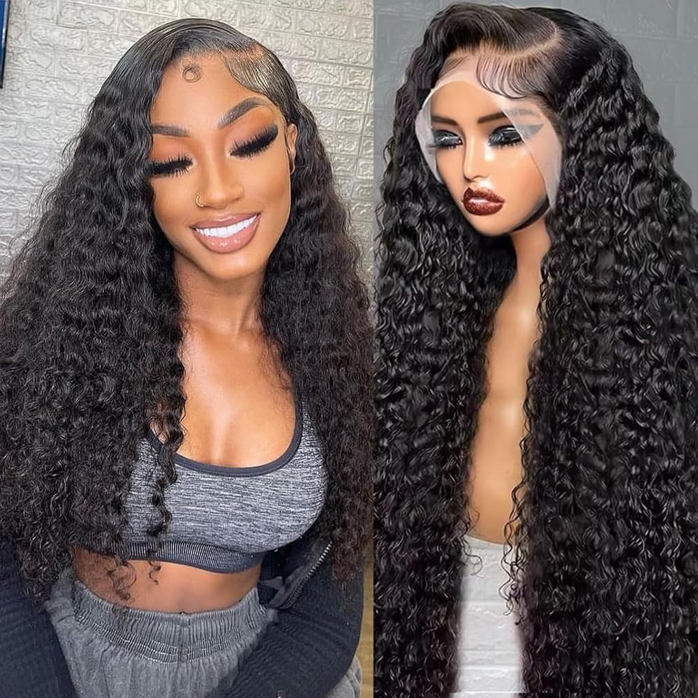 abbildung 30inch Highlight Ombre Lace Front Wig Human Hair 13x6 HD Honey Blonde 4/27 Deep Wave Lace Frontal Wigs Glueless Wigs Human Hair Pre Plucked