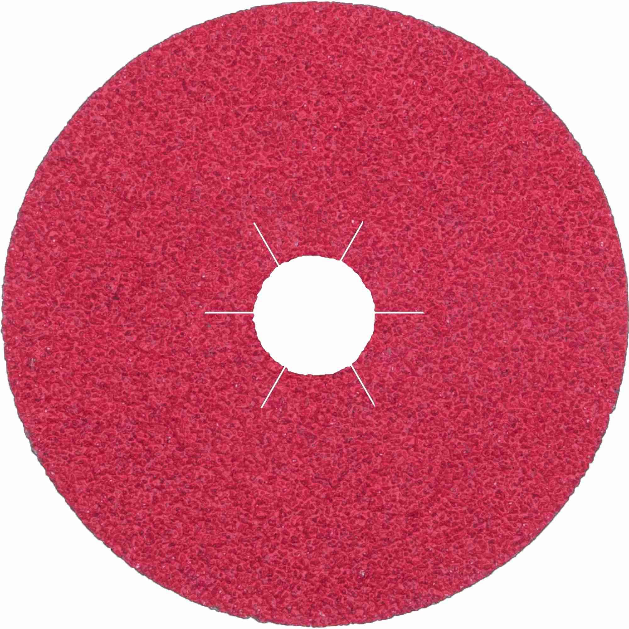 25 x Klingspor FS 964 Fiberscheiben Keramik, 115 x 22 mm Korn 40 Sternloch Art.: 330482