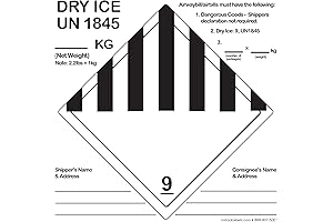 Dry Ice Shipping Labels: Ensure Safe and Compliant Transport