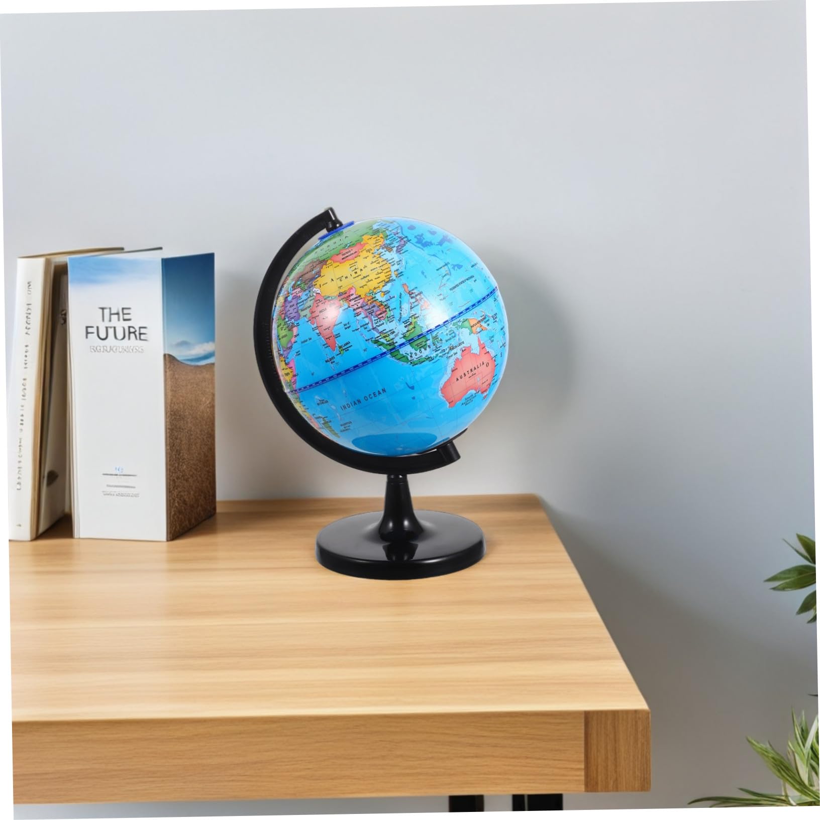 Educativo Interattivo per Base Stabile Rotante e Dettagli Geografici Chiari Plastica Resistente per Scuola e Casa